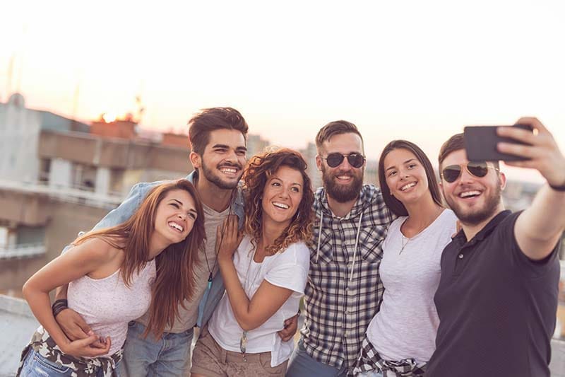 Group selfie 02 Group selfies shared with Spime instantly