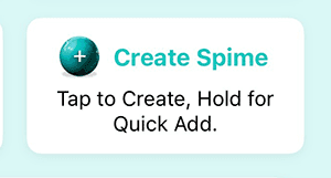 Spime Quick Create
